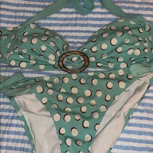 Victoria’s secret mint green/cream bikini
